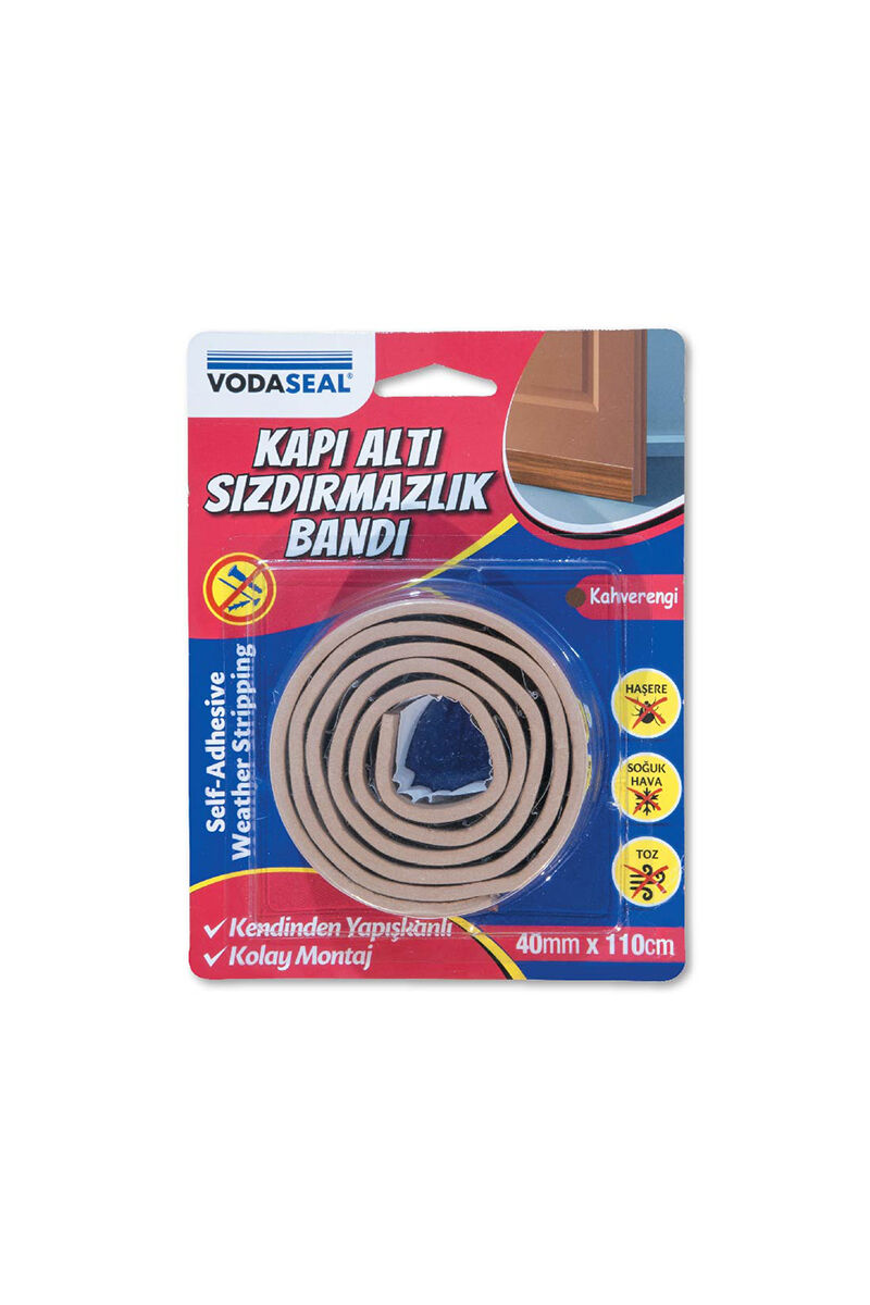 VODASEAL KAPI ALTI SIZDIRMAZLIK BANDI 40 MM X 110 CM - KAHVERENGI